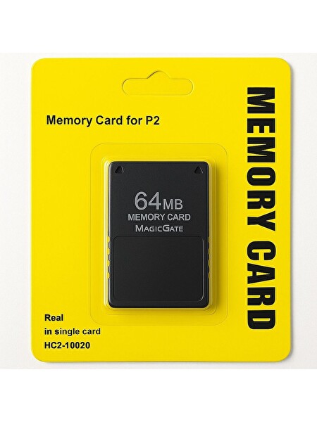 Cosmostech Ps2 Uyumlu 64MB Memory Card Magicgate Destekli Hafıza Kartı