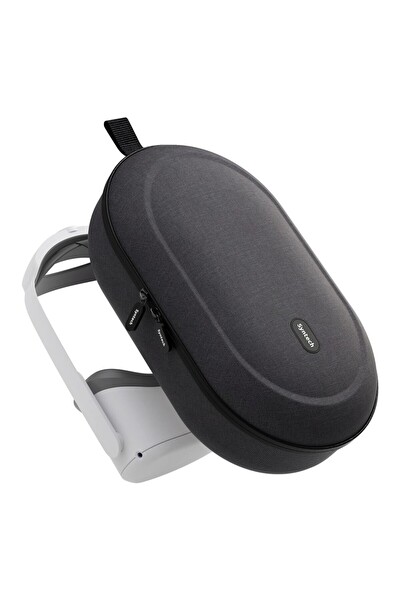 Syntech Large Sert Taşıma Çantası Meta Quest 3S 3 Oculus 2 Pico 4 Uyumlu Siyah M42-BM