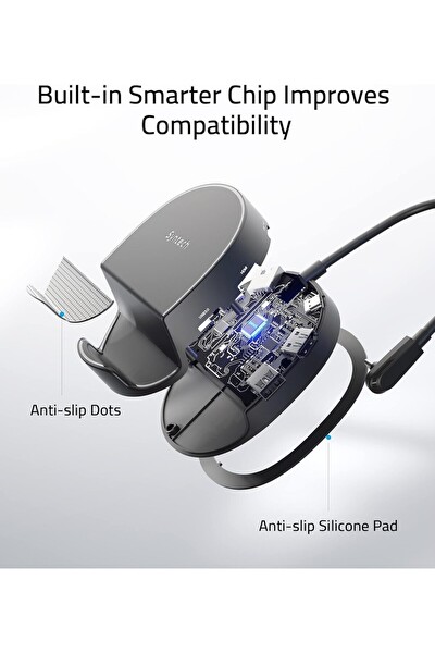 Syntech 6’sı 1 Arada Steam Deck-OLED-ROG Ally Uyumlu Mini Dock M50