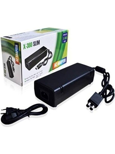 Konsolplus Microsoft Xbox 220V Tr Uyumlu 360 Slim Ac Adaptör