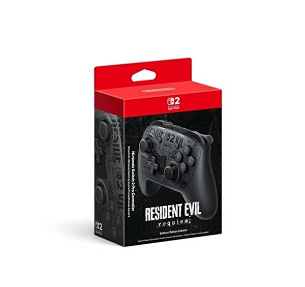 Nintendo Switch 2 Pro Controller Resident Evil Requiem Edition