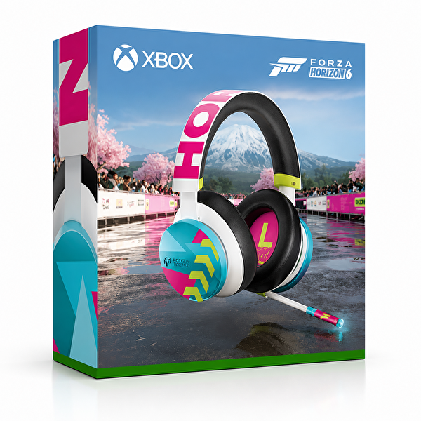 Xbox Wireless Headset Forza Horizon 6 Limited Edition Bluetooth Kablosuz Oyuncu Kulaklığı - Xbox Series X-S - PC