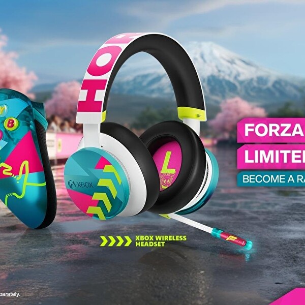 Xbox Wireless Headset Forza Horizon 6 Limited Edition Bluetooth Kablosuz Oyuncu Kulaklığı - Xbox Series X-S - PC