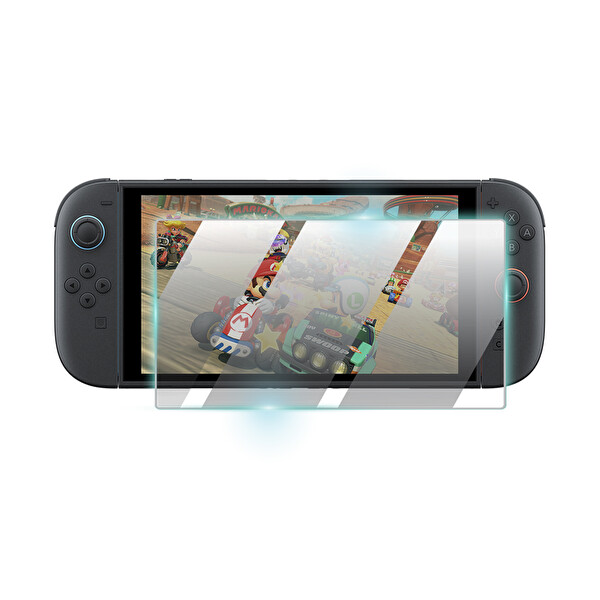 IPG Nintendo Switch 2 7.9 İnç İçin 9H Nano Ekran Koruyucu ProActive Pürüzsüz Cam Bitişli Çizilmeye Dayanıklı