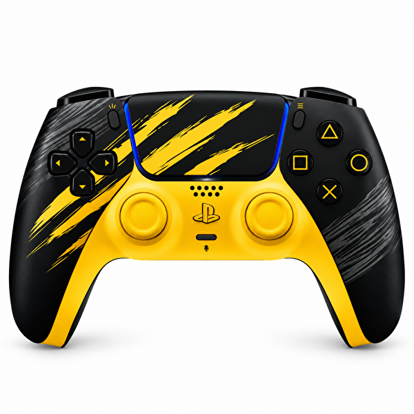 Sony PS5 DualSense Marvel's Wolverine Limited Edition Kablosuz Oyun Kolu Siyah Sarı (İthalatçı Garantili)