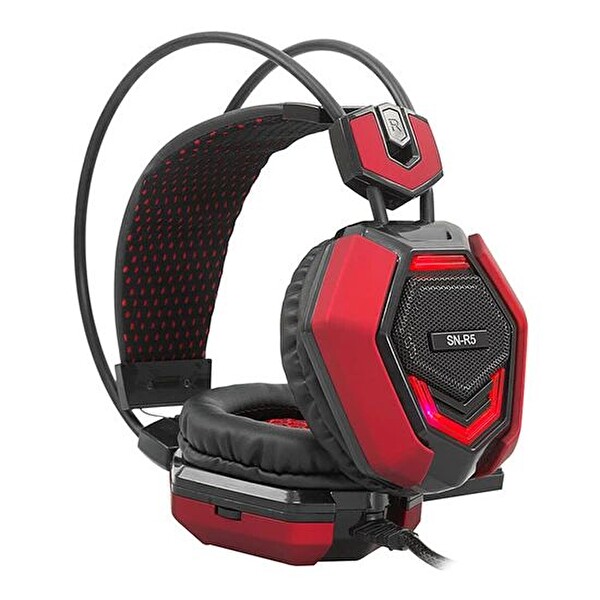 Rampage SN-R5 X-Core Mikrofonlu Siyah - Kırmızı Oyuncu Kulaklığı