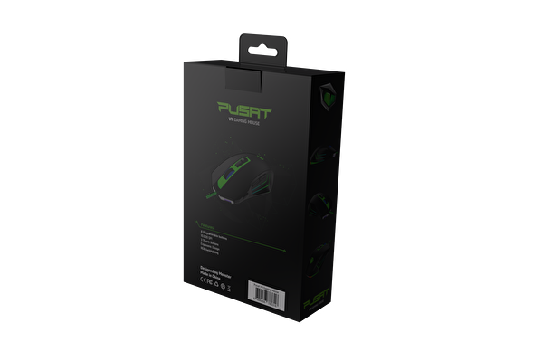 Pusat V11 Siyah Oyuncu Mouse