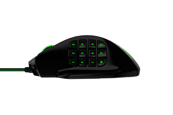 Pusat V8 Siyah Oyuncu Mouse