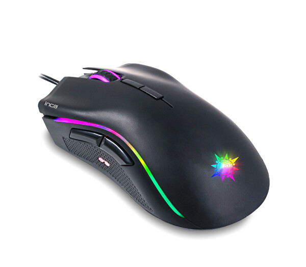 Inca IMG-049T Anahita RGB Macro Keys Professional Siyah Gaming Mouse