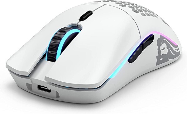 Glorious Model O Minus Wireless RGB Beyaz Gaming Mouse