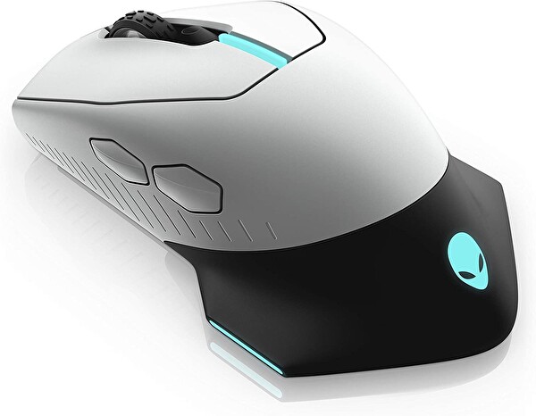 Dell Alienware 610M AW610M Kablolu - Kablosuz Beyaz Gaming Mouse