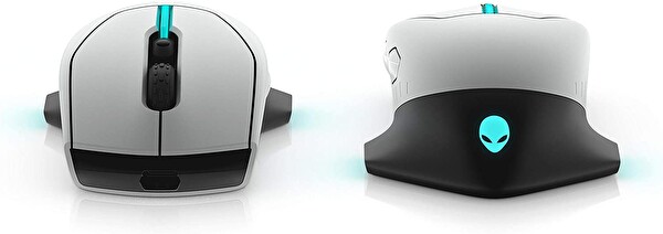 Dell Alienware 610M AW610M Kablolu - Kablosuz Beyaz Gaming Mouse