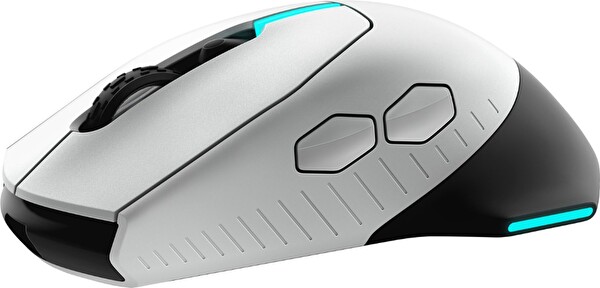 Dell Alienware 610M AW610M Kablolu - Kablosuz Beyaz Gaming Mouse