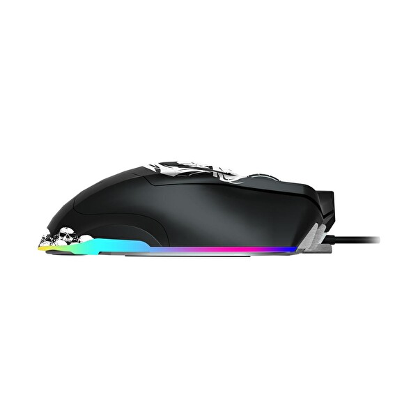 Lecoo MG1102 Kuru Kafa Desenli Kablolu RGB Led Aydınlatmalı 10 Tuşlu Gaming Oyuncu Mouse & Mousepad
