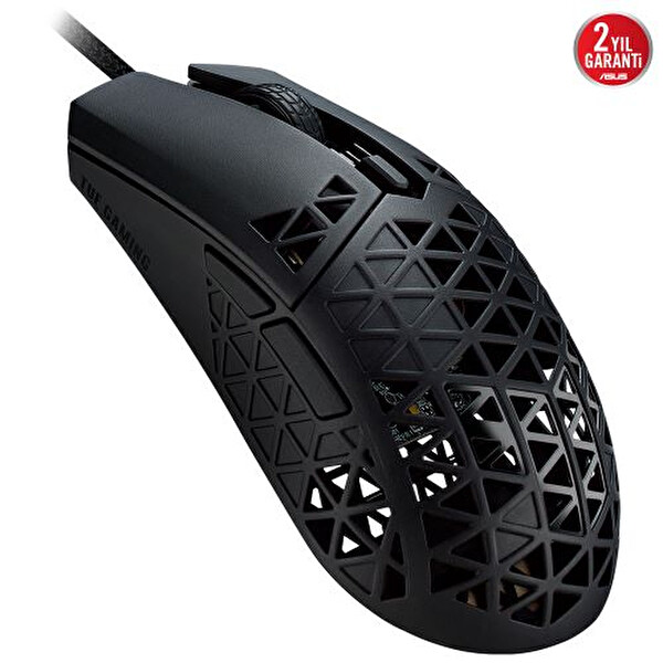 Asus TUF Gaming M4 Air 16.000 DPI 6 Tuş Optik RGB Kablolu Siyah Gaming Mouse