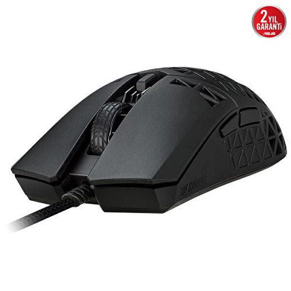 Asus TUF Gaming M4 Air 16.000 DPI 6 Tuş Optik RGB Kablolu Siyah Gaming Mouse