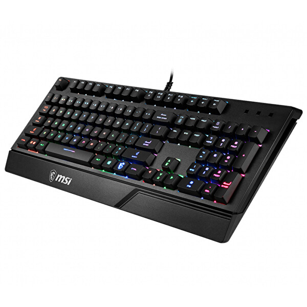 MSI Vigor GK20 TR Q RGB Membrane Kablolu Oyuncu Klavyesi
