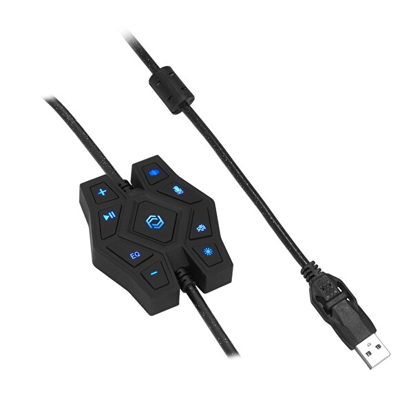 Frisby Gamemax FHP-G1485B FX7 7.1 Surround Kablolu Siyah Oyuncu Kulaklığı