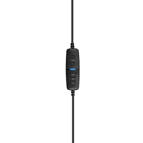Rampage RM-K1 Pulsar USB 7.1 Surround-Titreşim RGB Işık Efektli Mikrofonlu Beyaz Oyuncu Kulaklığı