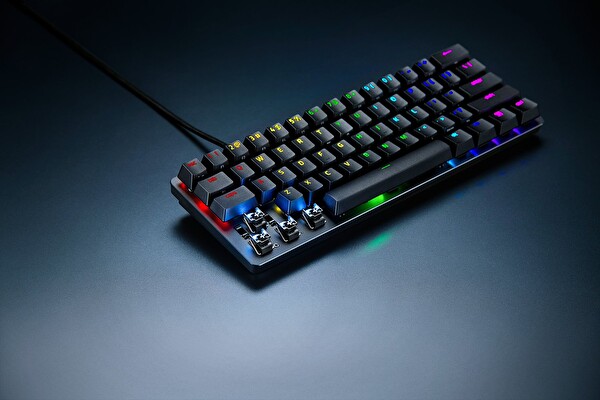 Razer Huntsman Mini Analog Optik Switch Q Siyah Kablolu Oyuncu Klavyesi