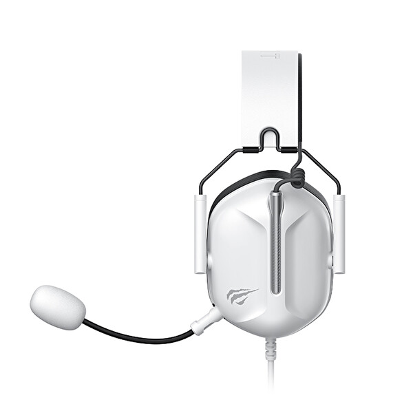 Havit Gamenote H2033D Mikrofonlu 50 MM 3.5 MM Jack Speaker Beyaz Oyuncu Kulaklığı