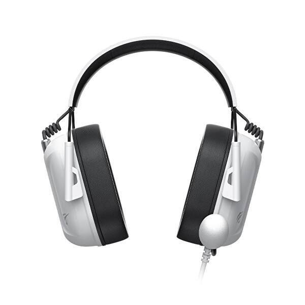 Havit Gamenote H2033D Mikrofonlu 50 MM 3.5 MM Jack Speaker Beyaz Oyuncu Kulaklığı