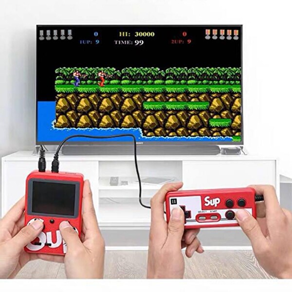 Torima GC-01 Çift Kol 400 Nostalji Oyunlu Kırmızı Mini Atari