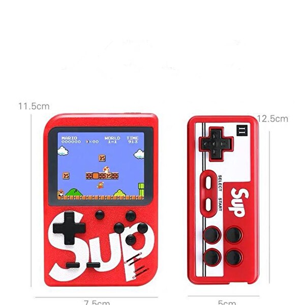 Torima GC-01 Çift Kol 400 Nostalji Oyunlu Kırmızı Mini Atari
