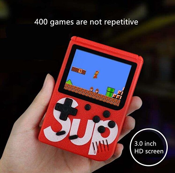 Torima GC-01 Çift Kol 400 Nostalji Oyunlu Kırmızı Mini Atari