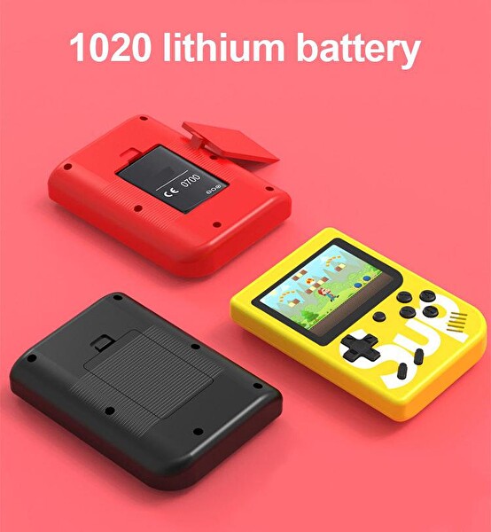 Torima GC-01 Çift Kol 400 Nostalji Oyunlu Kırmızı Mini Atari