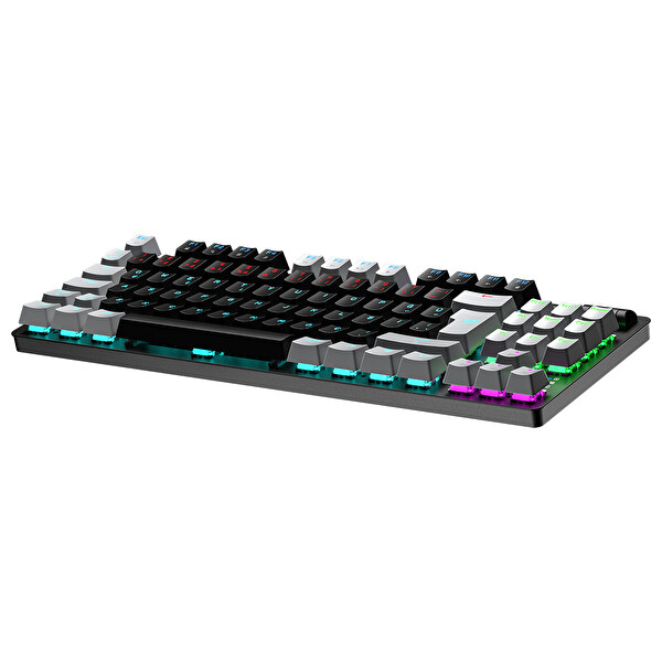 Gamepower Eva 5 60M Mekanik Blue Switch Türkçe Q 88 Tuş USB Gaming Klavye