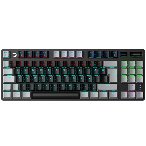 Gamepower Eva 5 60M Mekanik Blue Switch Türkçe Q 88 Tuş USB Gaming Klavye