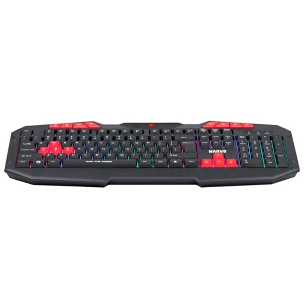 Marvo K602TR Wired Membrane Switch 26 Tuş Anti-Ghost RGB Gaming Klavye