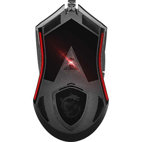 MSI GG GM08 Clutch Optik Siyah Oyuncu Faresi