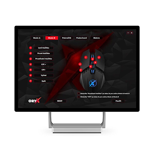 Niceboy Oryx M200 6400 DPI Kablolu Oyuncu Mouse