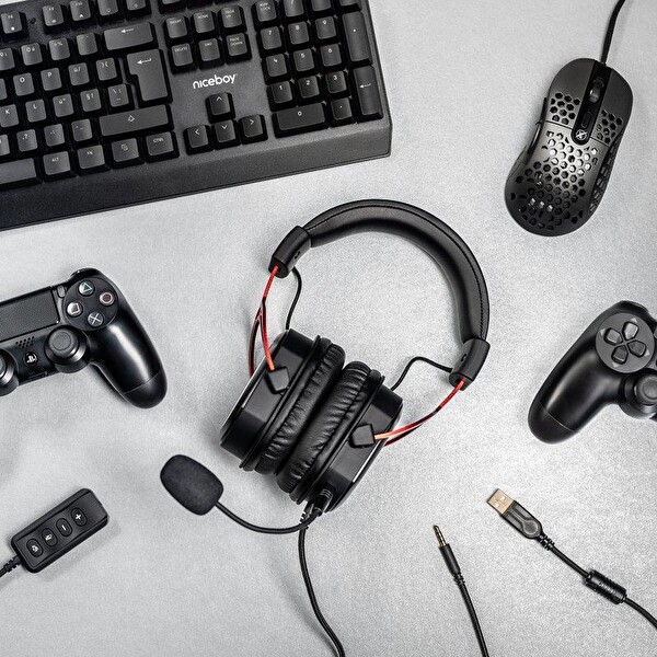 Niceboy Oryx X700 Legend 7.1 Surround PC PS Xbox Oyuncu Kulaklığı