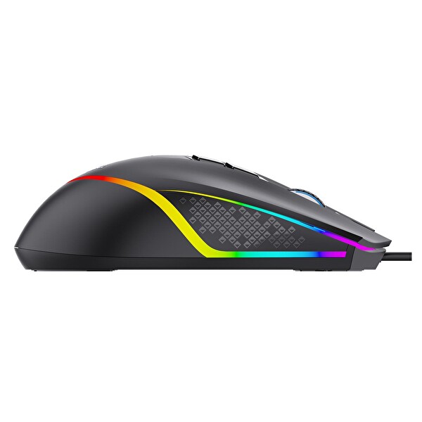 Aula F805 6400 DPI RGB 7 Tuşlu Makro Optik Gaming Oyuncu Mouse