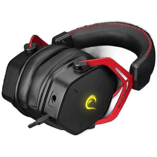 Rampage RMX-G6 Hydra USB Rainbow Aydınlatmalı Mikrofonlu Siyah Gaming Kulaklık