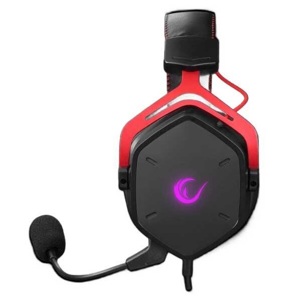 Rampage RMX-G6 Hydra USB Rainbow Aydınlatmalı Mikrofonlu Siyah Gaming Kulaklık