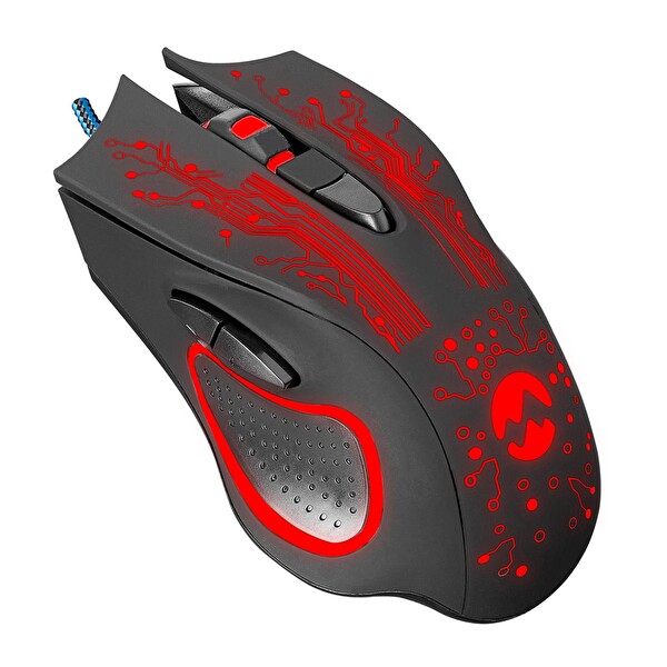 Everest SM-790 Swanky 3200DPI Siyah Oyuncu Mouse