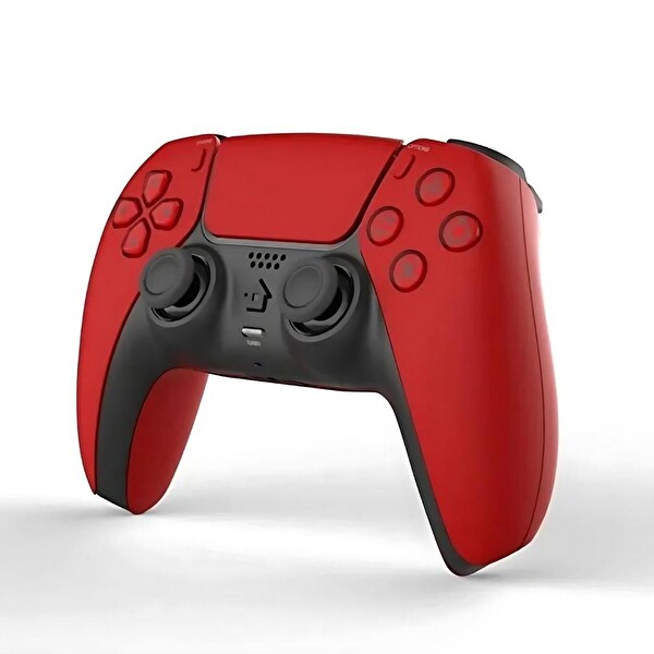 Cosmostech PlayX PS4-PC-Android TV- TV Box Mobil Uyumlu Kablosuz Controller Gamepad Oyun Kolu Kırmızı