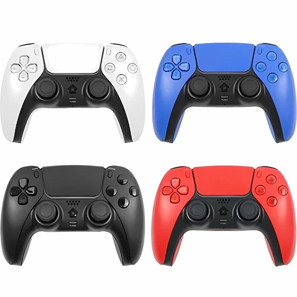Cosmostech PlayX PS4-PC-Android TV- TV Box Mobil Uyumlu Kablosuz Controller Gamepad Oyun Kolu Kırmızı