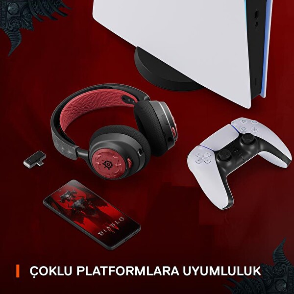 Steelseries Arctis Nova 7 Wireless Diablo IV Edition Oyuncu