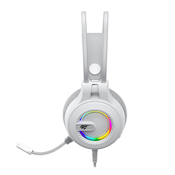 Havit Gamenote H2040D RGB Gaming Mikrofonlu Oyuncu Kulaklığı Beyaz