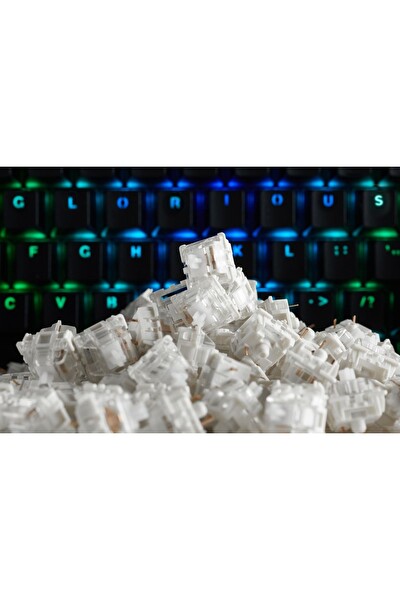 Glorious Gateron Mekanik Klavye Switch Şeffaf