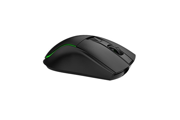 Pusat Reflex Ultra 16000 DPI 400 IPS Yüksek Performanslı Kablosuz RGB Oyuncu Mouse Siyah