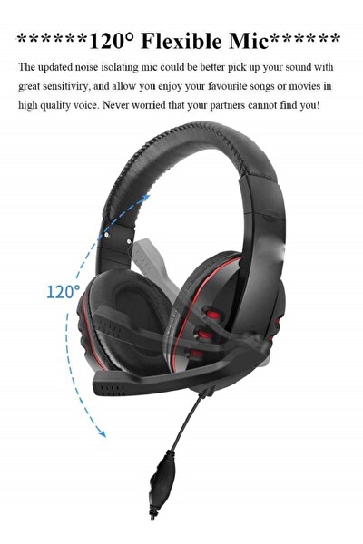 Pell GM002 Kablolu Mikrofonlu Kulak Üstü Oyuncu Kulaklığı Siyah