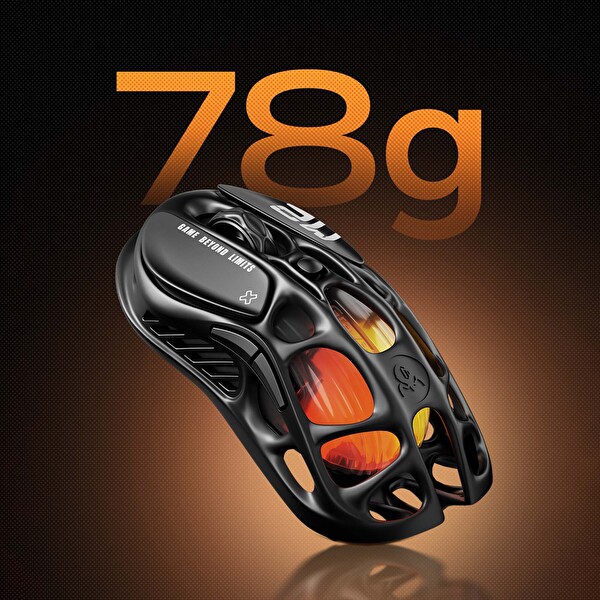 GravaStar Mercury M2 Siyah Kablosuz Gaming Mouse