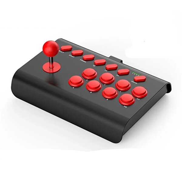 ScHitec BSP-Y02 Joystick Switch-PS3-PS4-PC-Android-İos MF-TV Retro Oyun Konsolu Joystiği Siyah