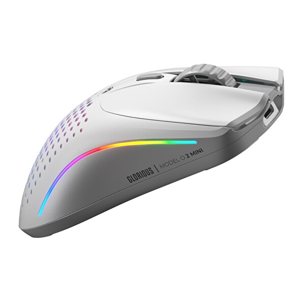 Glorious Model O 2 Mini 6 Düğmeli Kablosuz Beyaz Oyuncu Mouse